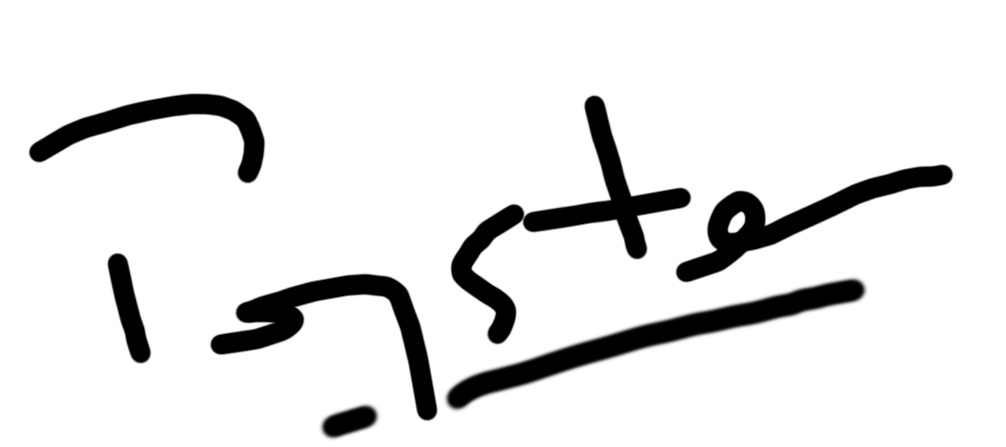 Signature mp tilted